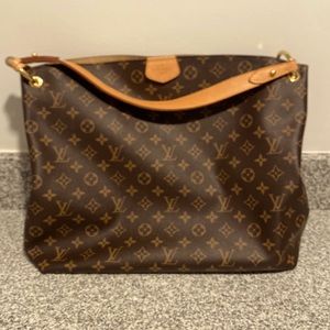 Louis Vuitton Graceful MM — Beige — Monogram